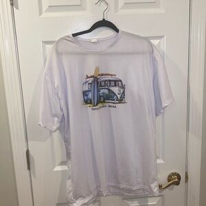 Brazil Beach Shirt Large FORTO QUIRO-BAHIA Graphic Shirt